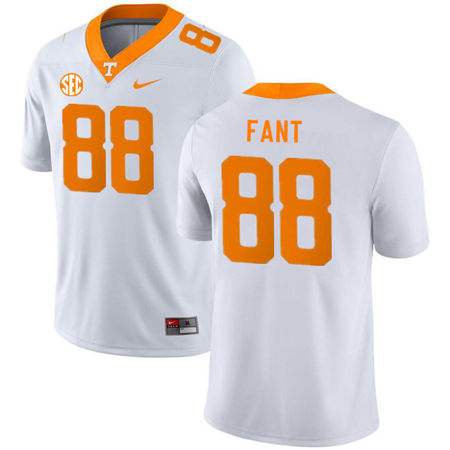 Tennessee Volunteers #88 Princeton Fant College Football Jerseys Stitched Sale-White
